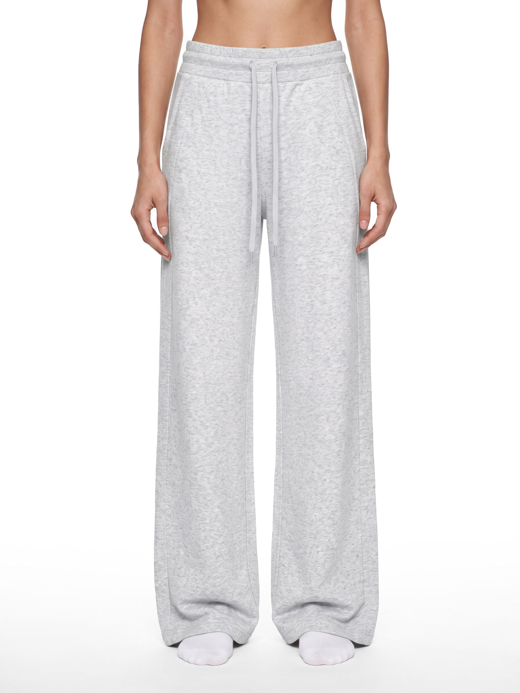 Trendz Women's Wide Leg Fleece Sweatpants
