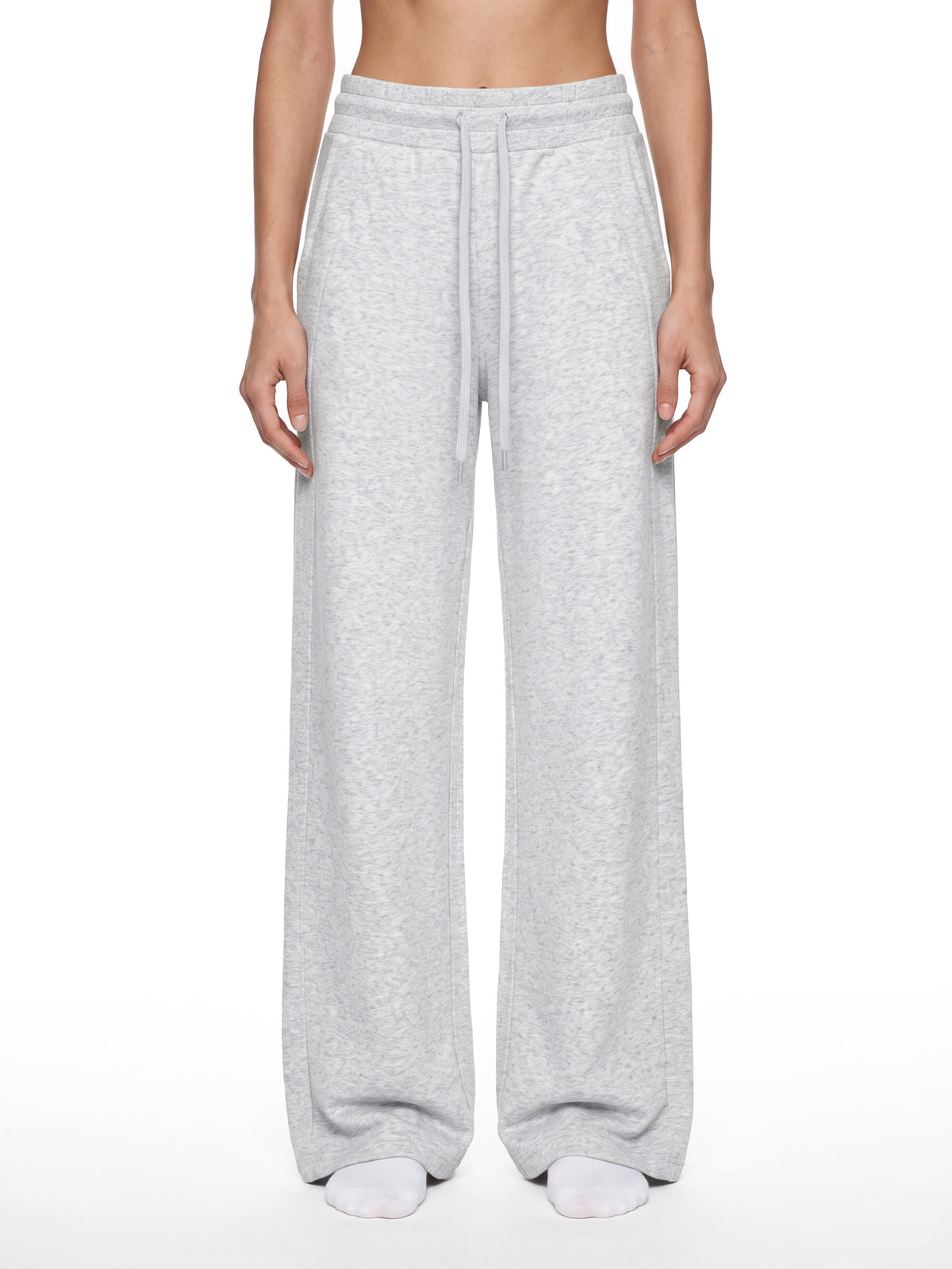 Trendz Women's Wide Leg Fleece Sweatpants